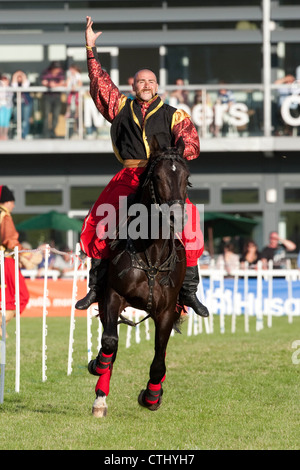 La préforme cosaques d'Ukraine au Royal Welsh Show 2012 Banque D'Images