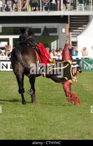 La préforme cosaques d'Ukraine au Royal Welsh Show 2012 Banque D'Images