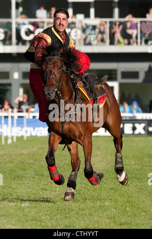 La préforme cosaques d'Ukraine au Royal Welsh Show 2012 Banque D'Images