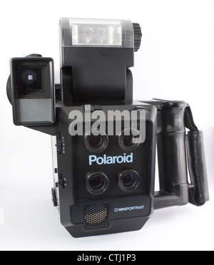 Polaroid mini-port utilisé pour prendre des photos de passeport Banque D'Images