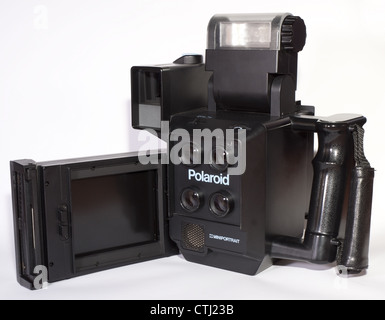 Polaroid mini-port utilisé pour prendre des photos de passeport Banque D'Images