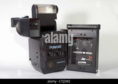 Polaroid mini-port utilisé pour prendre des photos de passeport Banque D'Images