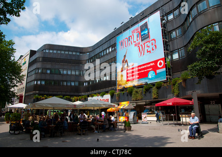 Gerhart-Hauptmann-Platz principal quartier commercial de Mitte Hambourg Allemagne Europe centrale Banque D'Images