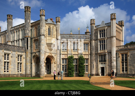 Château de Highcliffe, Dorset, Angleterre Banque D'Images