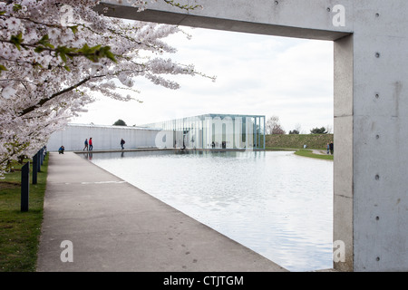 Langen Foundation Tadao Ando Banque D'Images