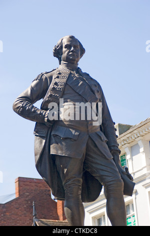 Statue de Robert Clive Shrewsbury Shropshire England UK Banque D'Images