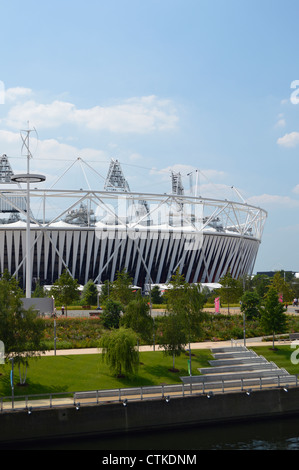 Stade olympique de 2012 à Londres, Stratford, London, UK Banque D'Images