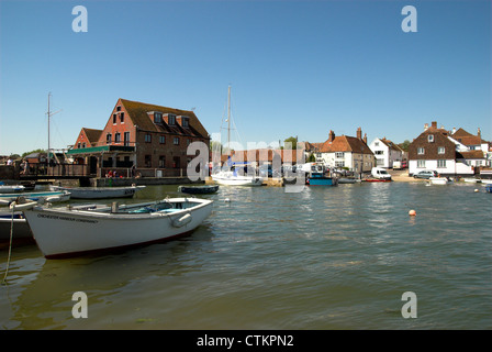 Emsworth qui se trouve sur la partie nord de Chichester Harbour sur le West Sussex Hampshire frontière. Banque D'Images