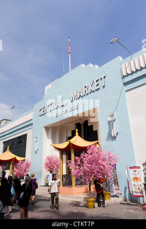 Marché Central de Kuala Lumpur en Malaisie. Banque D'Images