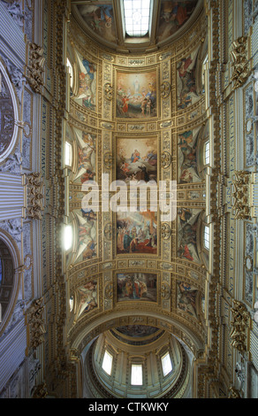 Chevet de la Basilique Sant'Andrea della Valle, Rome, Italie. Banque D'Images