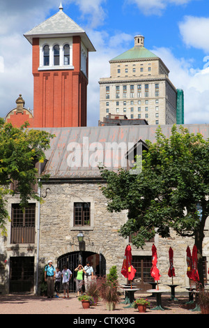 Canada, Québec, Montréal, Place d'Youville, écuries, Banque D'Images