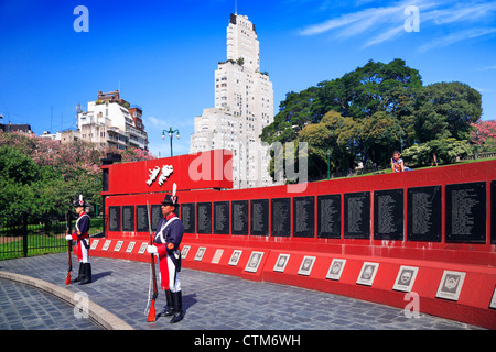 Monument aux soldats tombés en guerre Îles Faucklands Banque D'Images