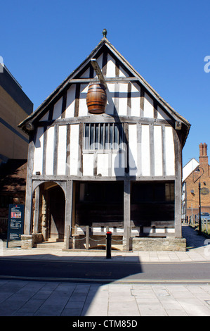 La maison de marchand médiéval construit 1290 58 FRENCH STREET SOUTHAMPTON Banque D'Images