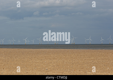 Éoliennes Norfolk GB UK Juin 2012 Banque D'Images