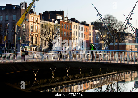 Nano Nagle pont, la ville de Cork, Irlande Banque D'Images