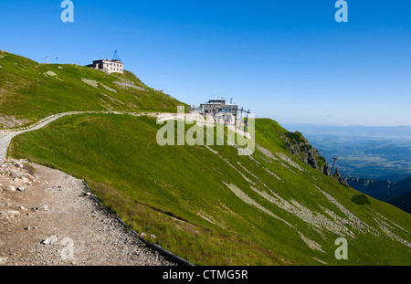 Hautes Tatras polonaises. Salon Kasprowy pic en été Banque D'Images