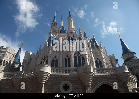 Au Château de Cendrillon Disney world Mai 2012 Banque D'Images