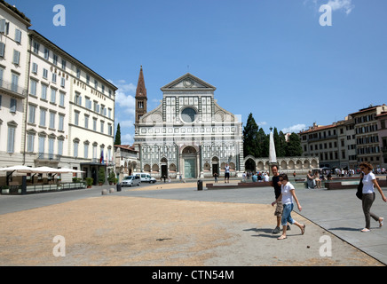 Basilica di Santa Maria Novella, Florence, Italie Banque D'Images