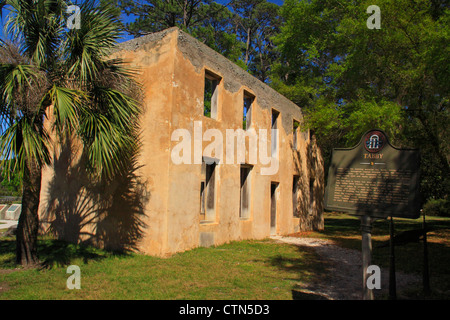 Chambre Horton, Jekyll Island, Géorgie, USA Banque D'Images