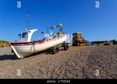 Vue sur le "Weybourne de North Norfolk Coast' 'East Anglia' UK Banque D'Images