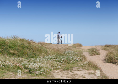 Vue sur le "Weybourne de North Norfolk Coast' 'East Anglia' UK Banque D'Images