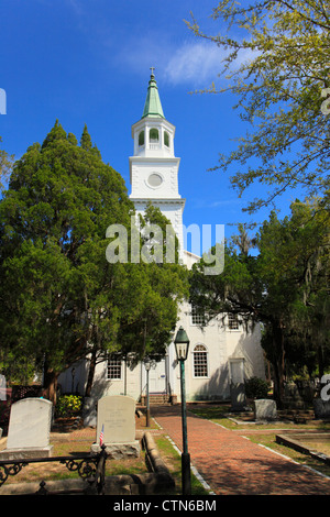 Église Saint Helenas, Beaufort, Caroline du Sud, USA Banque D'Images