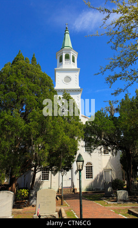 Église Saint Helenas, Beaufort, Caroline du Sud, USA Banque D'Images