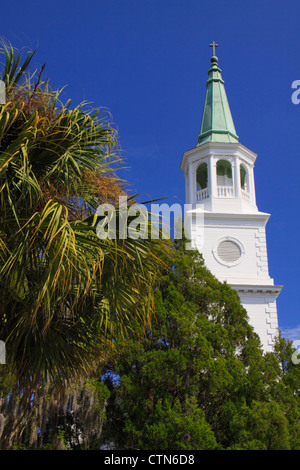 Église Saint Helenas, Beaufort, Caroline du Sud, USA Banque D'Images