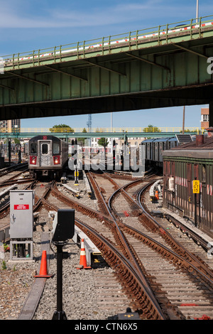 180e Street Station, le Bronx, NY Banque D'Images