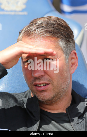 Gestionnaire de Peterborough United Darren Ferguson Banque D'Images