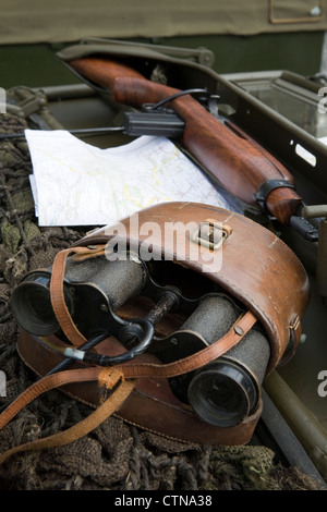 1940 Guerre Re-enactment Week-end, Leyburn, Wensleydale, North Yorkshire Dales, Richmondshire, UK Banque D'Images