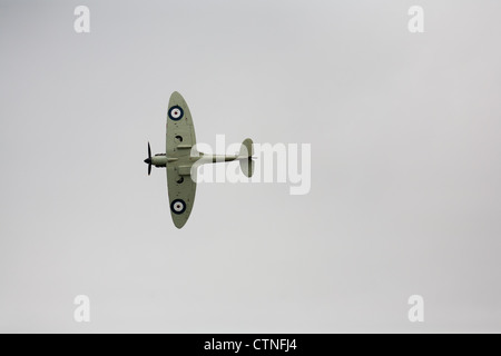 Supermarine Spitfire sur l'affichage Royal Welsh Show galles juillet 2012 Banque D'Images