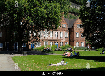 Brewhouse yard musée angleterre nottingham uk Banque D'Images