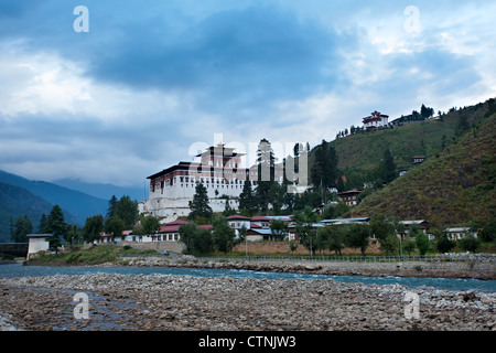 Dzong de Paro, Bhoutan Banque D'Images