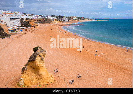 Praia dos Pescadores, Plage, Albufeira, Algarve, Portugal Banque D'Images