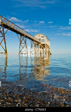 Station de Sauvetage Selsey, vu de la plage Banque D'Images