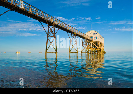 Station de Sauvetage Selsey, vu de la plage Banque D'Images