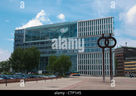 Le Deichtor Deichtorplatz square centre de Hambourg Allemagne Europe Banque D'Images