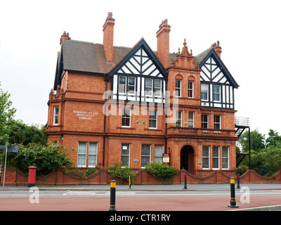 Le mouvement de la classe ouvrière dans la bibliothèque de Salford Manchester UK Banque D'Images