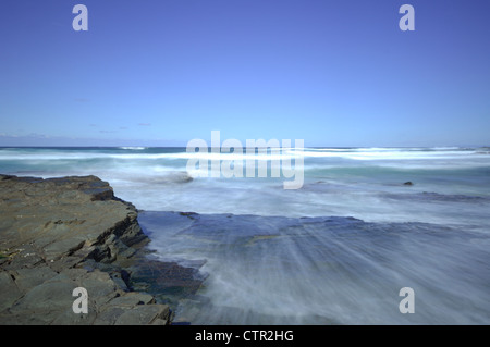 Peu de Garie Beach, le Royal National Park, New South Wales, Australie Banque D'Images