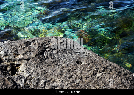 Arrière-plan, bleu, propre, clair, frais, l'environnement, courante, douce, accueillante, nature, personne, dénoyautées, la piscine, la réflexion, refreshin Banque D'Images