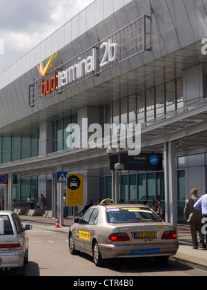 L'aéroport international Liszt Ferenc de Budapest terminal 2b, la Hongrie, l'Europe de l'Est Banque D'Images