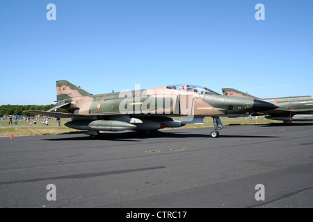 Avion de chasse F-4e Phantom II de la Force aérienne turque. Banque D'Images