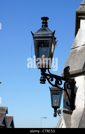BITTERNE PARK TOUR DE L'HORLOGE TRIANGLE LIGHT Banque D'Images