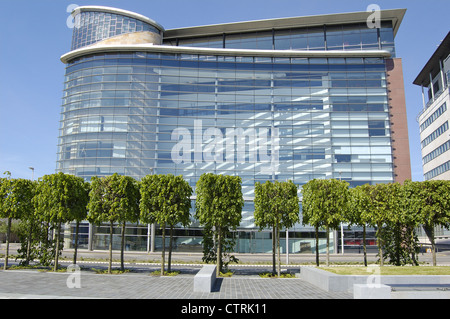 Immeuble de bureaux modernes sur l'Broomielaw à Glasgow, Ecosse Banque D'Images