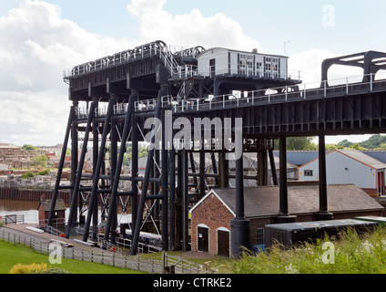 Élévateur à bateau Anderton Northwich Cheshire Angleterre Banque D'Images