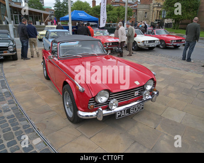 Triumph TR5 British Classic voiture sport décapotable Banque D'Images