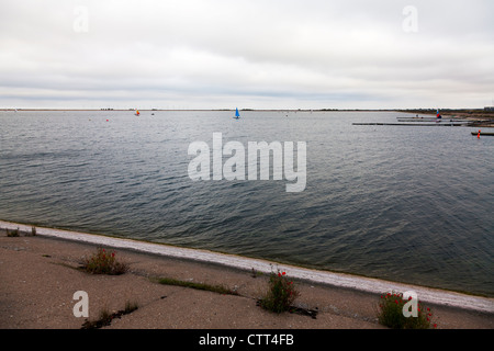 Covenham UK Angleterre Lincolnshire Réservoir Banque D'Images