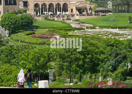 Parc Al Azhar, au Caire, Egypte, Afrique du Nord, Afrique Banque D'Images