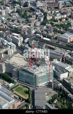 Vue aérienne du nouveau bâtiment de l'IPC, sud-est de Londres. Banque D'Images